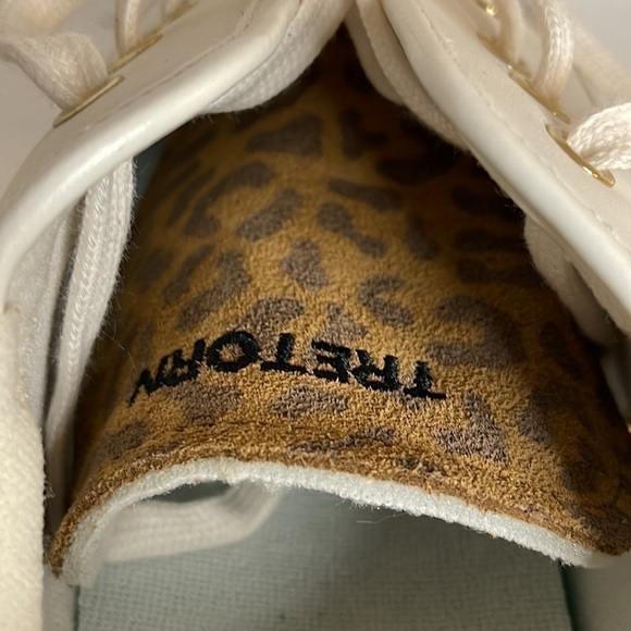 Tretorn Leopard Nylite Leather Sneakers Size 9M - NWT - Picture 10 of 15